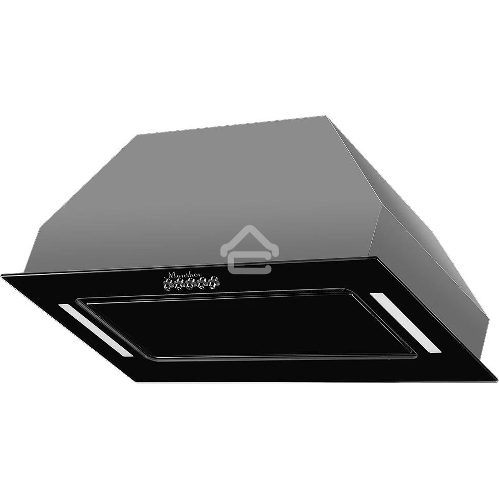 Вытяжка встраиваемая Monsher Ales 60 Noir черный, 52.4 см, 1200 куб. м/ч, 45 дБ
