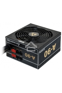 Блок питания Chieftec, GDP-750C, 750Вт, 140мм, модульный, черный