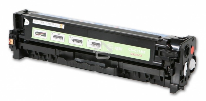 Картридж лазерный Cactus CS-C718M пурпурный (2900 стр.) для Canon i-Sensys MF8330/MF8340/MF8350/MF8360/MF8540/MF8580/LBP7200/7210/7660/7680