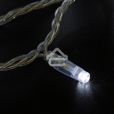 Гирлянда Neon-night Нить 10м, постоянное свечение, прозрачный ПВХ, 24В, белый