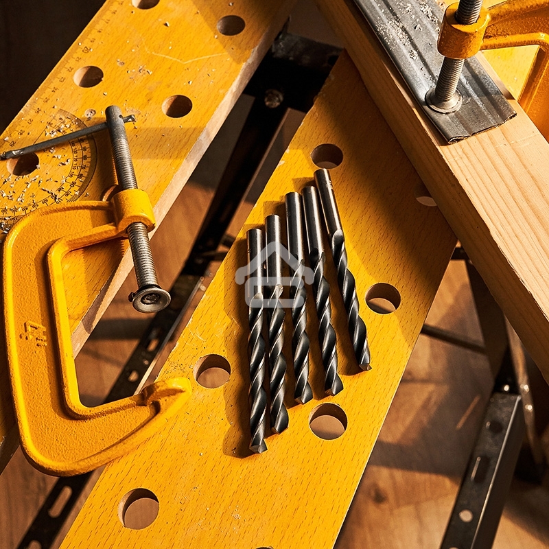 Сверло по металлу Kranz 10,0 мм HSS (5 шт. в упаковке) DIN 338