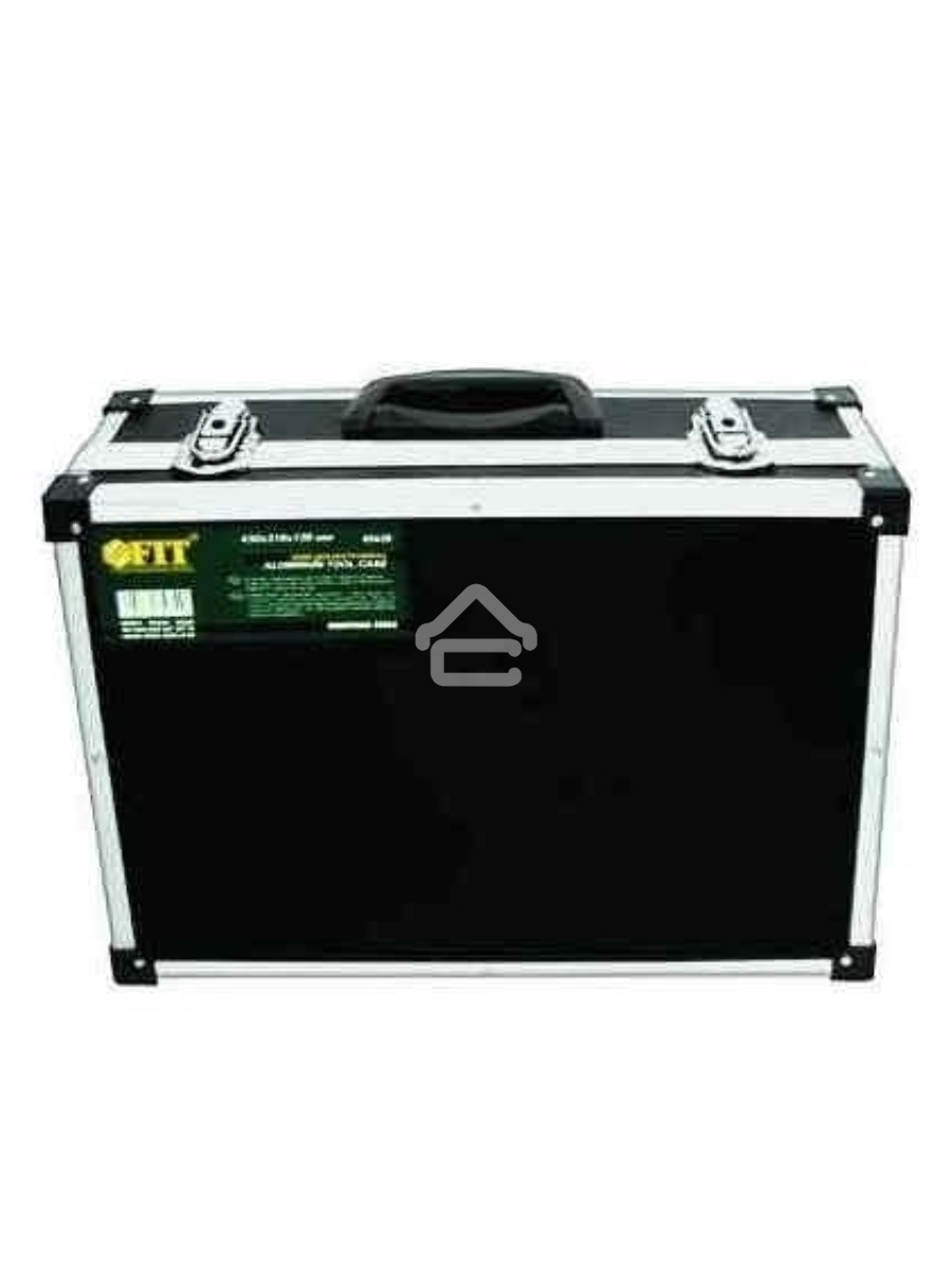 Ящик для инструмента FIT 65630алюминиевый (43 x 31 x 13 см) (черный)