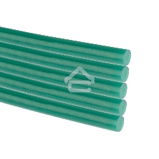 Клеевые стержни Rexant, Ø11 мм, 270 мм, зеленые, 10 шт., хедер