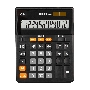 Калькулятор настольный Deli EM888 черный 12-разр.