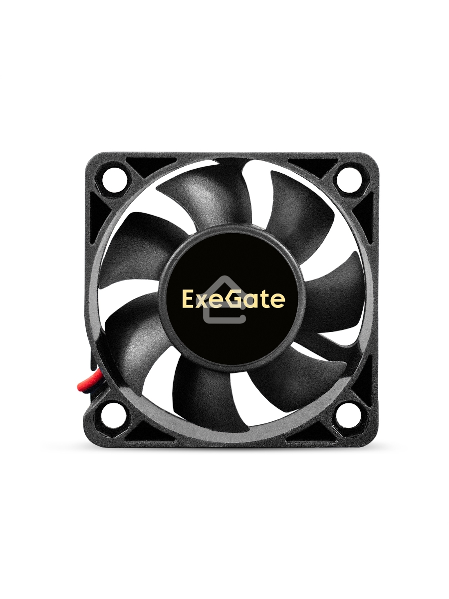 Вентилятор для корпуса ExeGate EX05015B2P черный, 50 мм, 6000 об/мин, 33 дБ, 2 pin