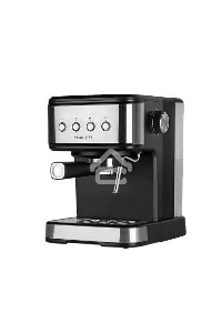 Кофеварка рожковая Scarlett SC-CM33022 серебристый/черный, исп. кофе - молотый, 1.5 л, 1100 Вт, 15 Бар.
