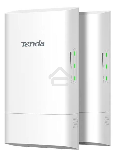 Tenda O1-5G Наружная точка доступа, 5 ГГц, до 867 Мбит/с, внутренняя антенна 1x9dBi, IP65, PoE, LAN 1x100 Мбит/с