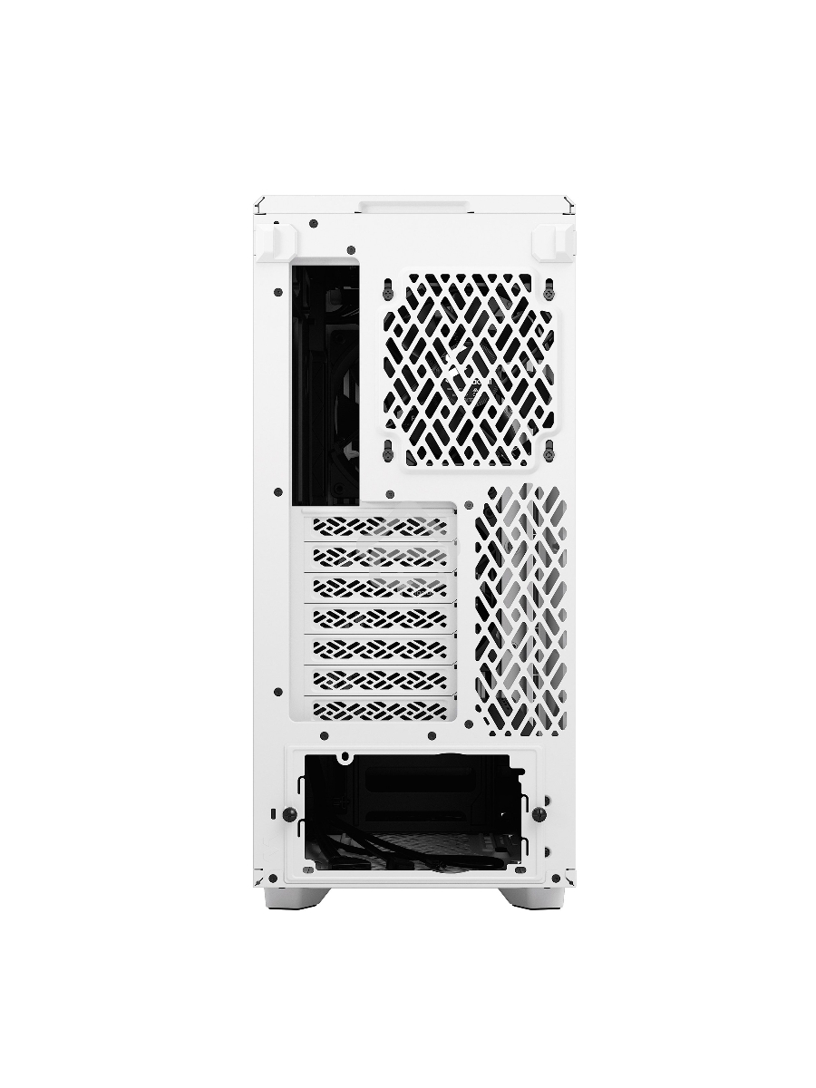 Корпус Fractal Design MESHIFY 2 COMPACT WHITE - TG / ATX, TG / 2x140mm & 1x120mm fans inc. / FD-C-MES2C-05