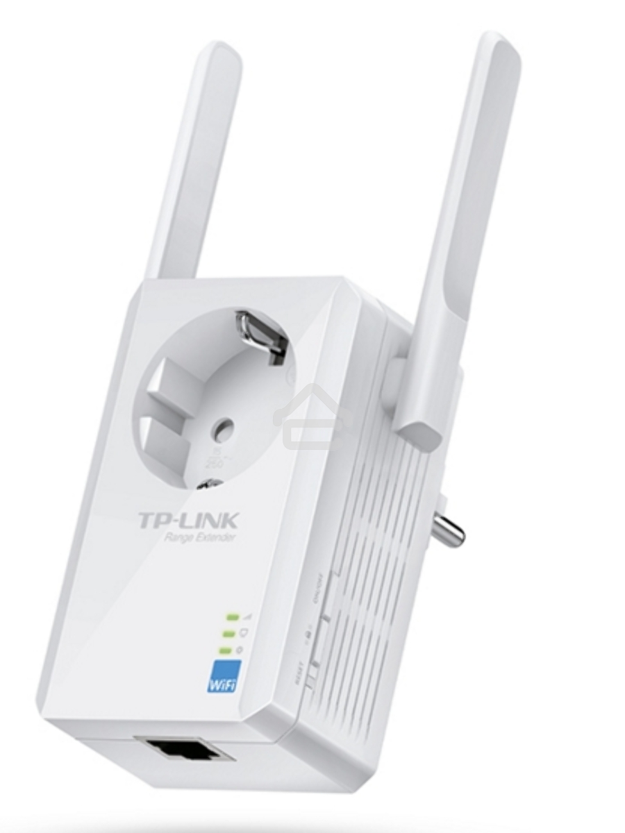 Сетевой адаптер TP-Link SOHO TL-WA860RE 300Mbps Wireless N Wall Plugged Range Extender with AC Passthrough, QCA(Atheros), 2T2R, 2.4GHz, 802.11b/g/n, 1 10/100Mbps LAN port, Range Extender button, Range Extender mode, suppo поставляется без кабеля RJ-45