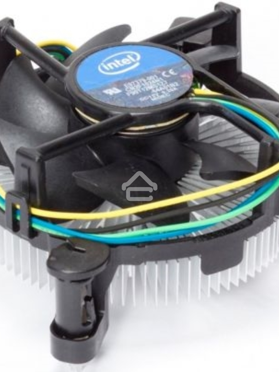Кулер Intel E97379серебристый/черный 90мм алюминий 2500rpm 27db 4-pin 73W 58мм