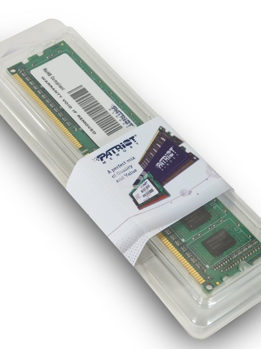 Оперативная память Patriot, DDR3, 4GB (1x4 GB), 1333 MHz, CL9, DIMM