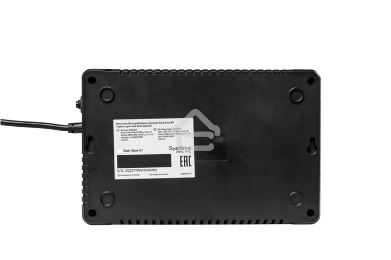 Источник бесперебойного питания Systeme Electriс Back-Save, 800VA/480W, 230V, Line-Interactive, AVR, 6xC13 Outlets, USB charge(type A), USB