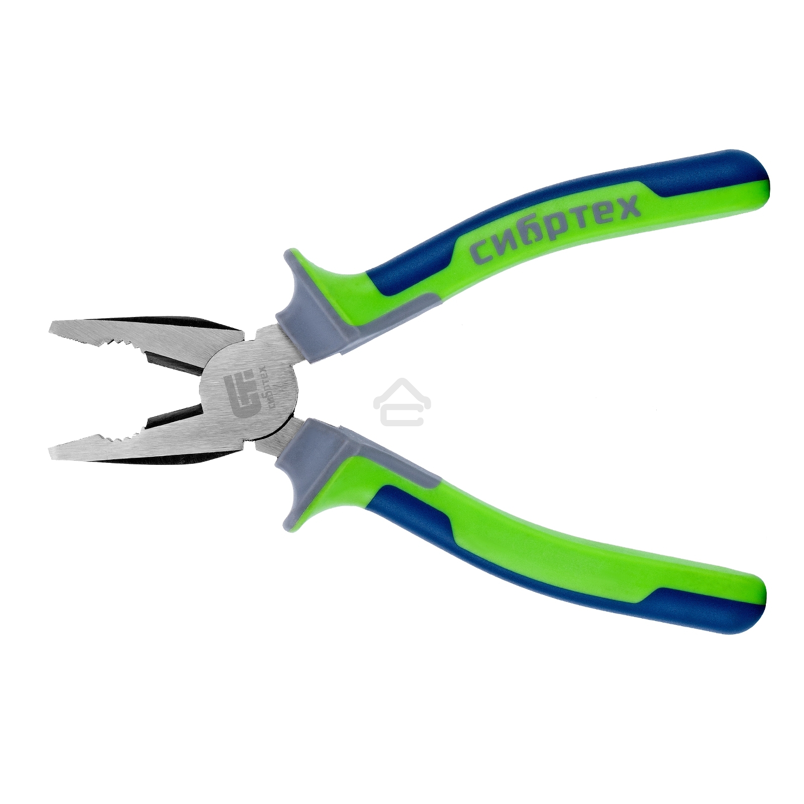 Плоскогубцы Сибртех комбинированные, 200 мм, фосфатирование, трехкомпонентные рукоятки
