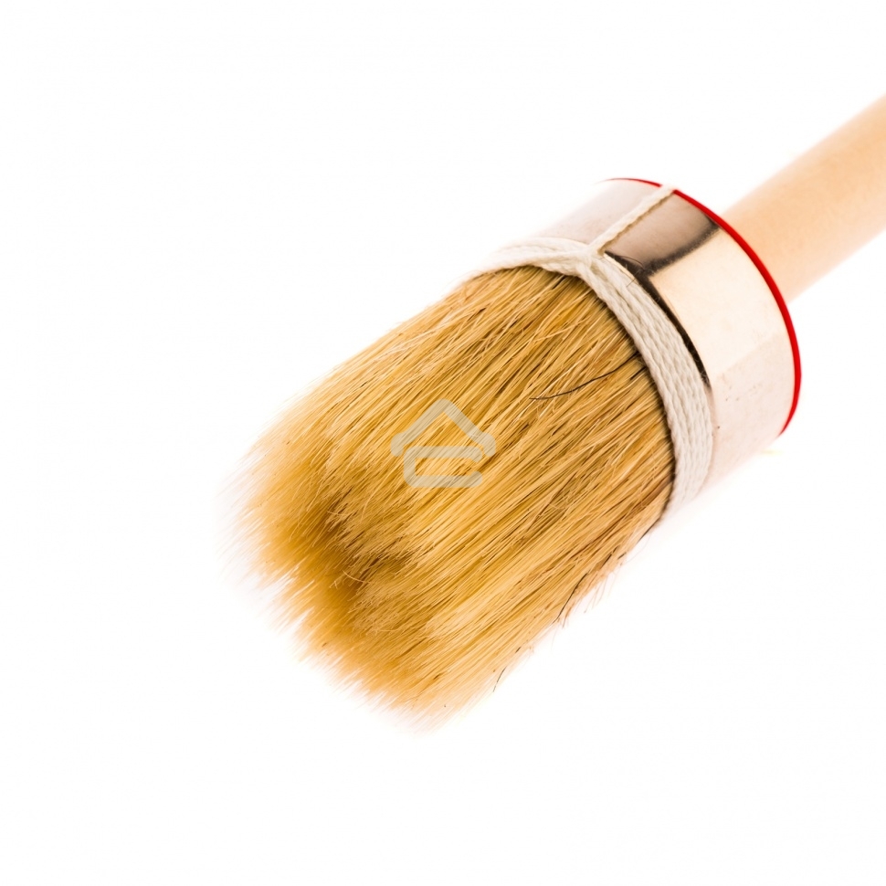 Кисть круглая MTX 82047 Профи №10 40 мм, натуральная щетина, деревянная рукоятка