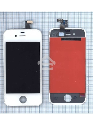 Дисплей для Apple iPhone 4 AAA белый
