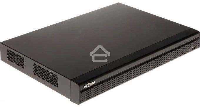 Видеорегистратор IP Dahua 8-канальный 4K и H.265+. Входящий поток до 160 Мбит/с; сжатие: H.265+, H.265, H.264+, H.264; разрешение записи до 12Мп; накопители: 2 SATA III до 20Тбайт; воспроизведение: 8кн
