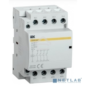 Контактор модульный КМ40-40М AC/DC IEK MKK21-40-40 IEK