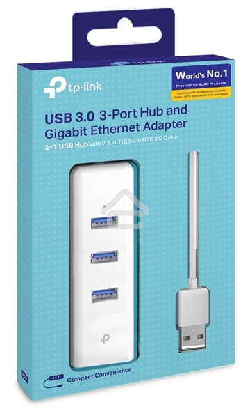 Сетевой адаптер Gigabit Ethernet TP-Link UE330 USB 3.0