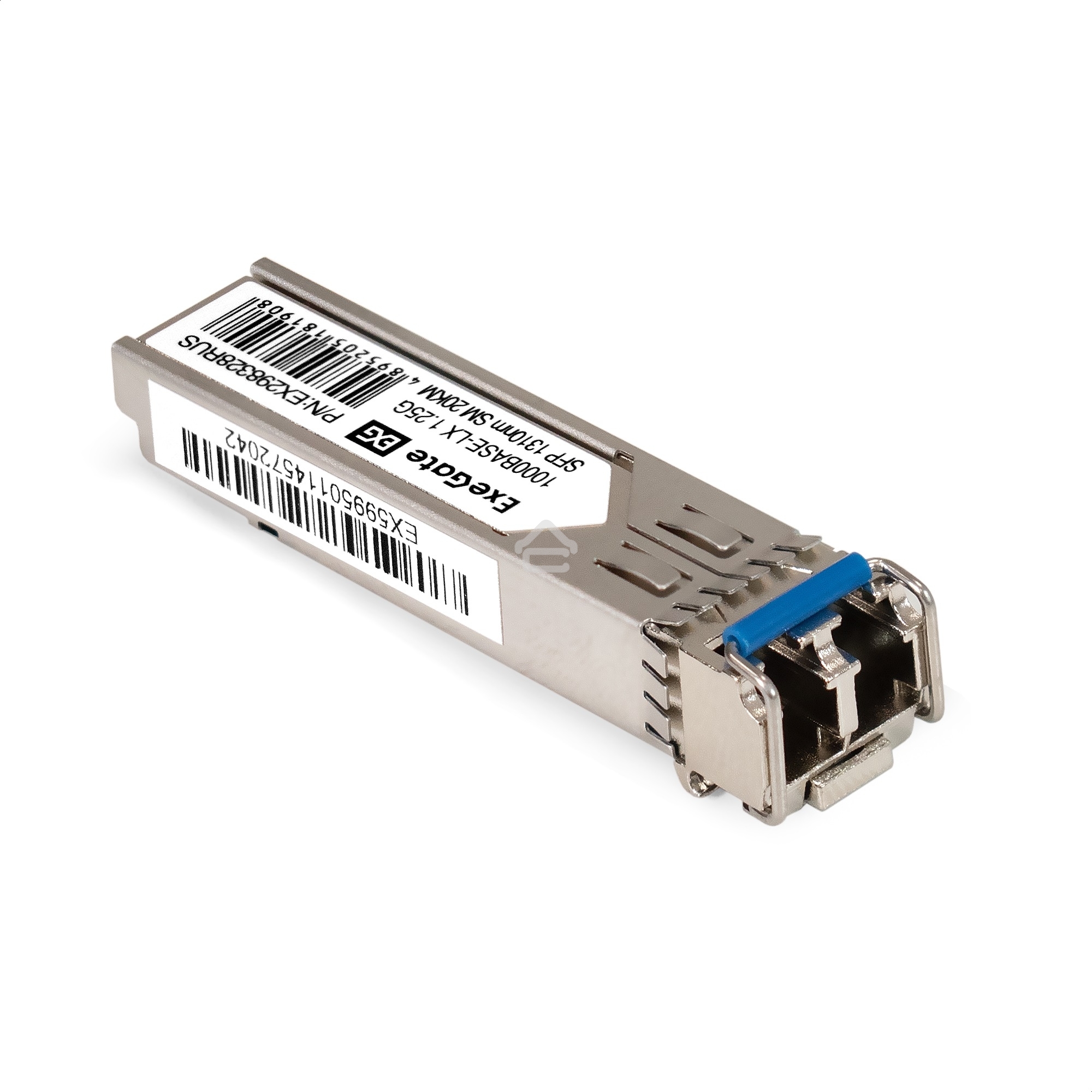 Комплект: Сетевой адаптер SFP ExeGate EXE-i210-F1 + Трансивер Single-Mode до 20км EXT-1G-SM1310-LC2-20KM (EX296228RUS: PCI-E x1 v2.0, порты 1x SFP (10/100/1000Mb/s), Gigabit Server NIC Intel Chipset I210-F1 + EX298328RUS: Tx:1310/Rx:1310 нм, до 20 км, раз