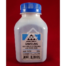 Тонер Samsung CLP 300/315/320/325/360/415/500/510/600/610/660/CLX3300/3305 Cyan, (фл.45г.) AQC фас. Россия