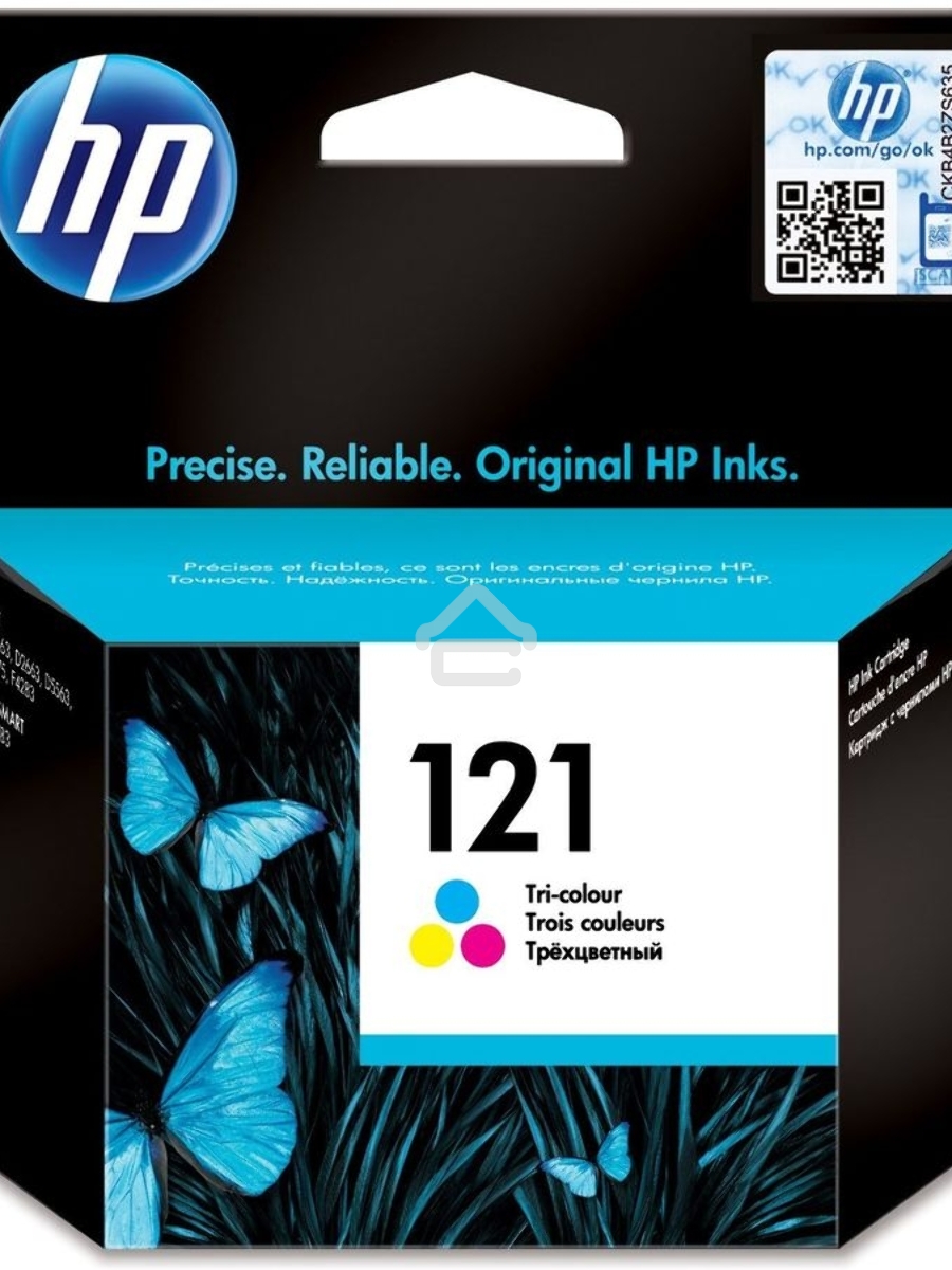 Картридж струйный HP №121 CC643HE многоцветный для HP F4283/D2563 (165стр.)