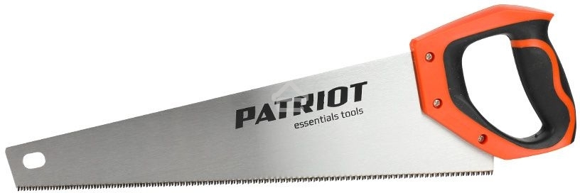 Ножовка Patriot WSP-400S, по дереву, 11 TPI мелкий зуб, 3-х сторонняя заточка, 400мм
