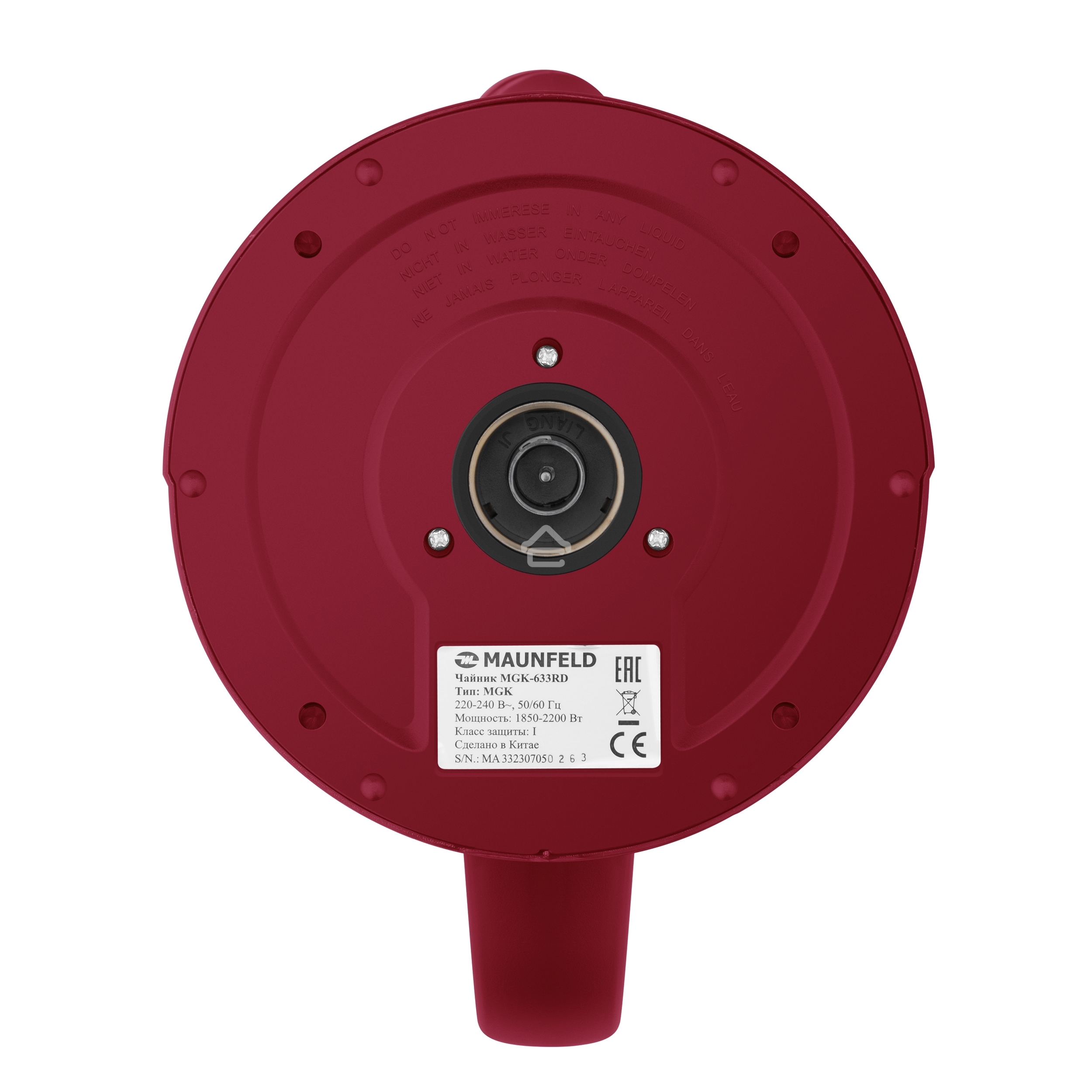 Чайник электрический Maunfeld MGK-633RD