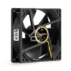 Вентилятор для корпуса ExeGate EX09225B3P-24 черный, 92 мм, 2750 об/мин, 35 дБ, 3 pin