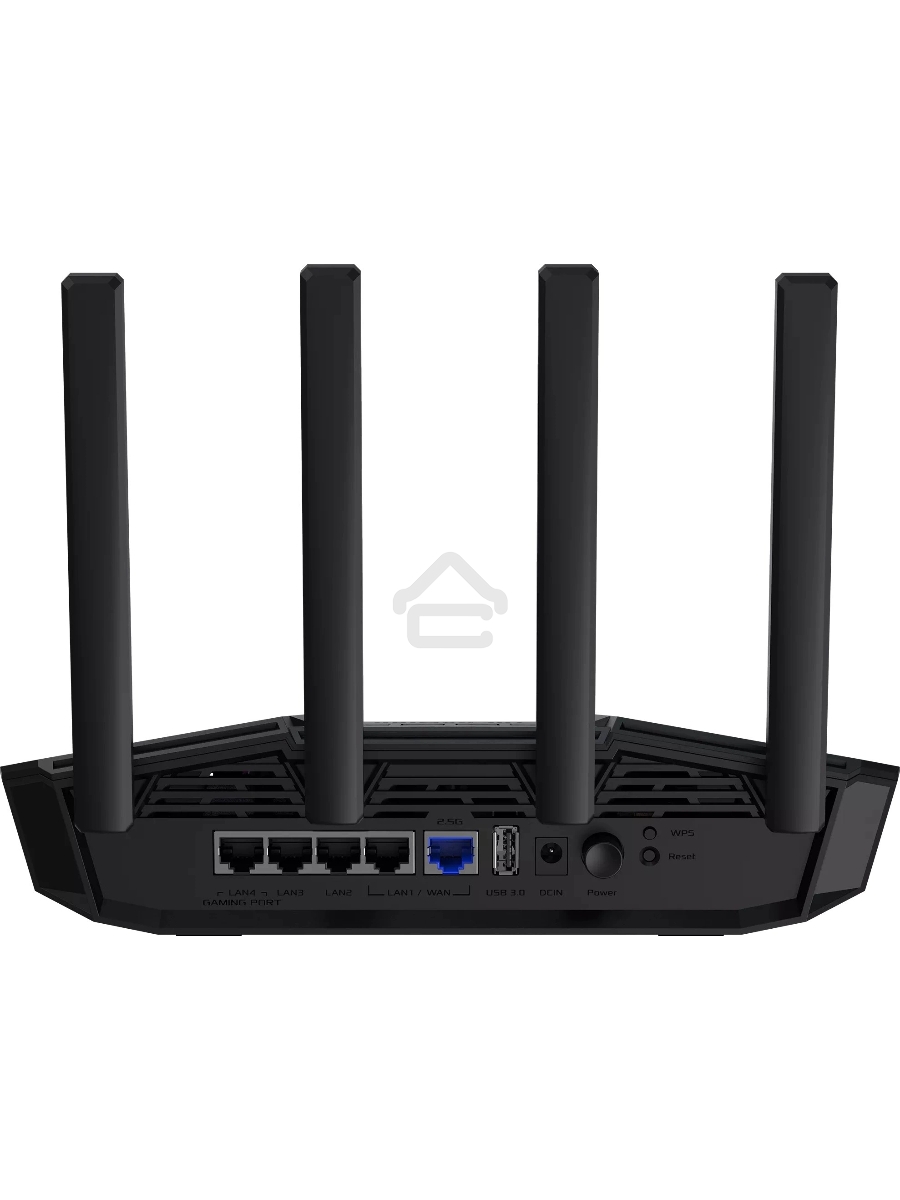 Роутер беспроводной Asus TUF-BE3600 BE3600 100/1000/2500BASE-T черный