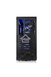 Компьютерный корпус V200 TG RGB CA-1K8-00M1WN-01 Black/Win/SPCC/Tempered Glass*1/120mm RGB Fans*3 + 120mm Standard Fan*1/MB Sync