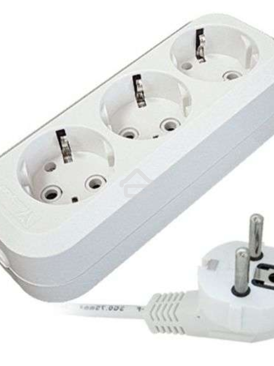 Удлинитель 3х5м с заземл. 16А IP20 Е-303 АБС-пл. ПВС 3х1 UNIVersal 9631978