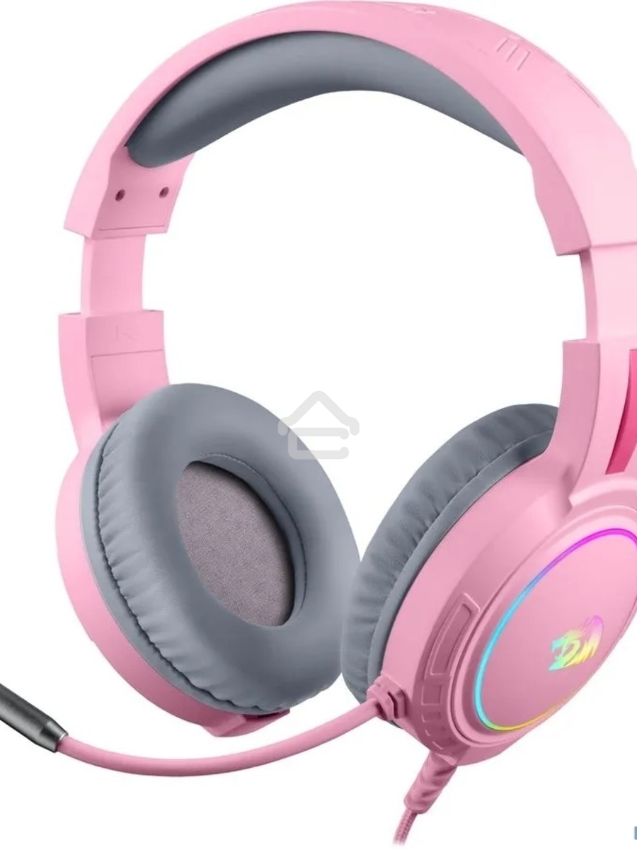 Гарнитура игровая Defender Mento RGB  3.5мм  розовые