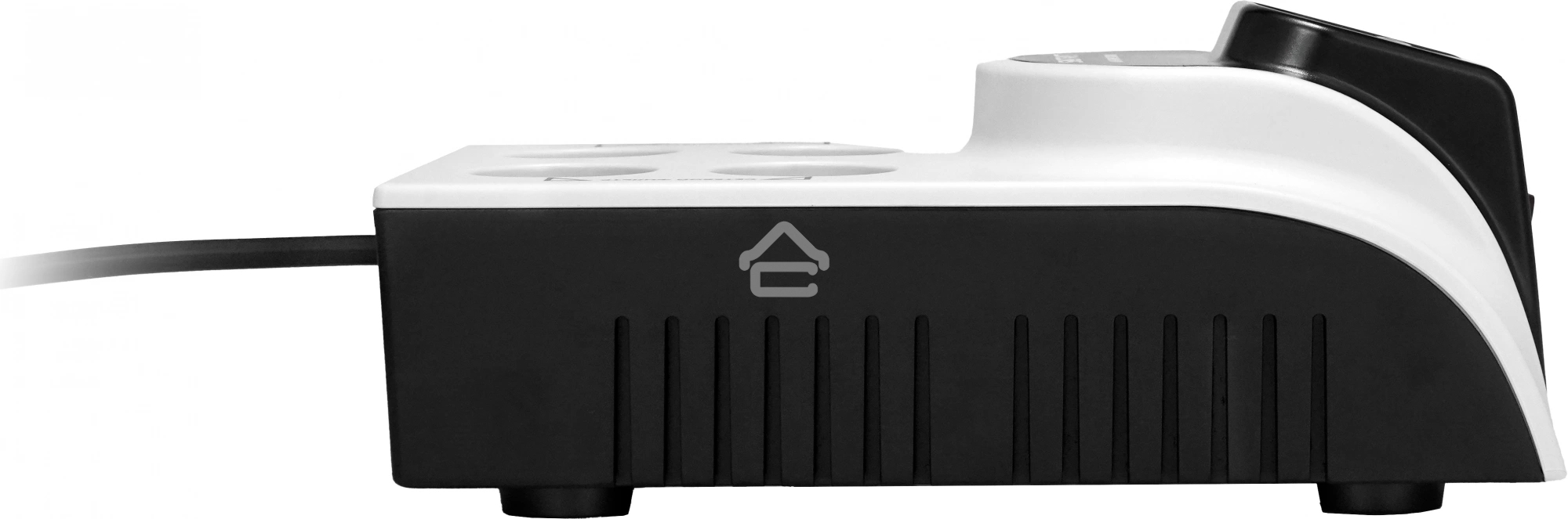 Бытовой стабилизатор напряжения SMARTWATT AVR HOME 500RU (150W - 275W, 500VA, 0.5 кВт, 50 Гц, розеток — 4, LED-дисплей,