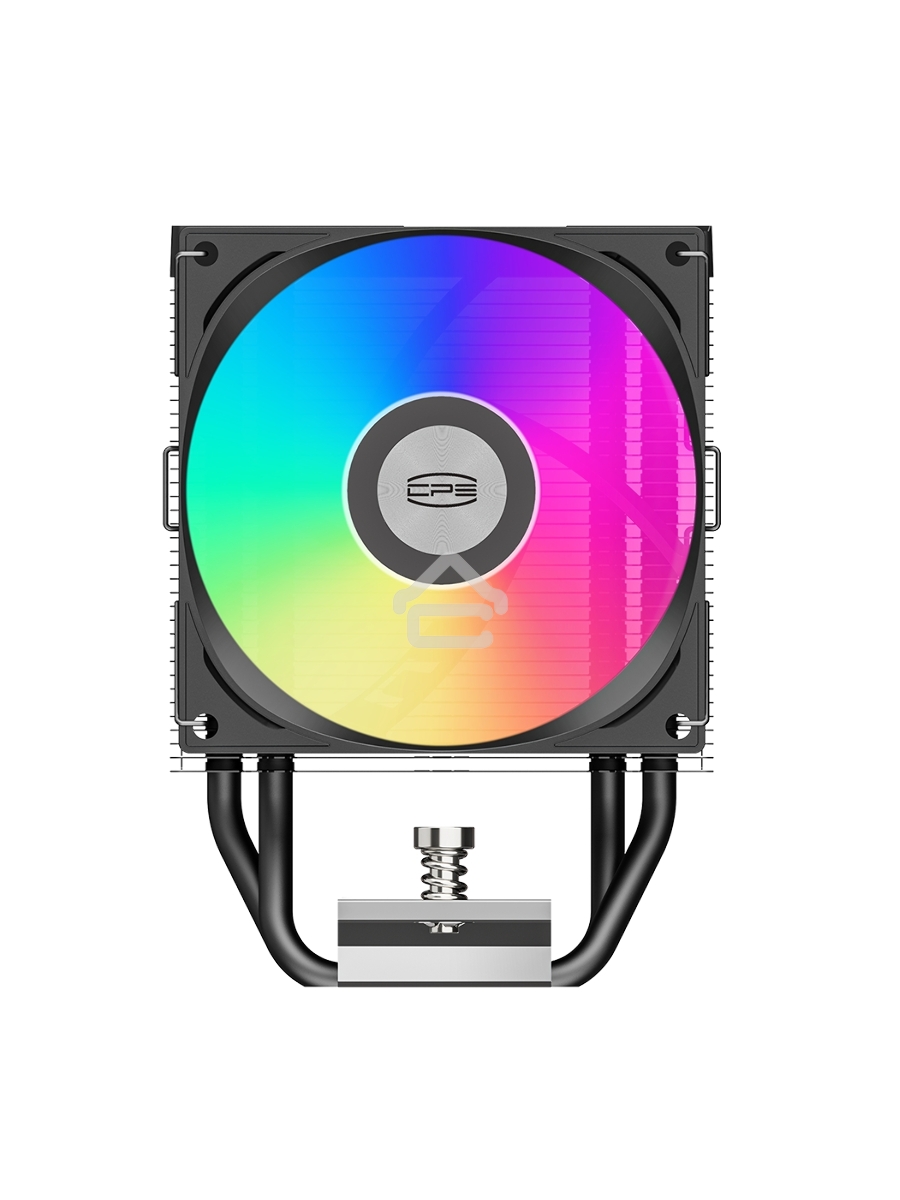 Кулер для процессора PCCooler R300 ARGB BK черный 92мм алюминий+медь 2200rpm 30db 4-pin 150W 133мм