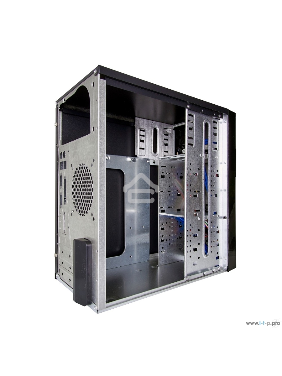 Компьютерный корпус Exegate EX277439RUS Minitower MA-371X Black, mATX <без БП>