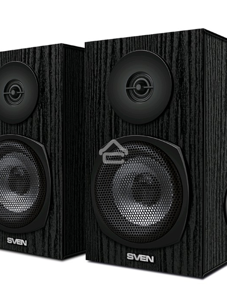 Колонки Sven SPS-575 2.0 черный 6Вт