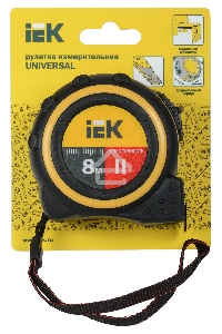 Рулетка измерительная Universal 8м IEK TIR10-1-008
