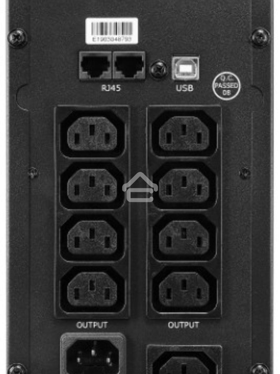 Источник бесперебойного питания CROWN Line Intractive CMU-SP1200IEC USB 1200VA\720W