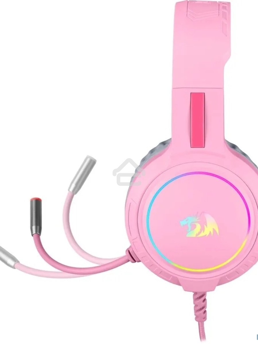 Гарнитура игровая Defender Mento RGB  3.5мм  розовые