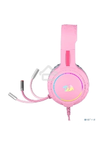 Гарнитура игровая Defender Mento RGB  3.5мм  розовые