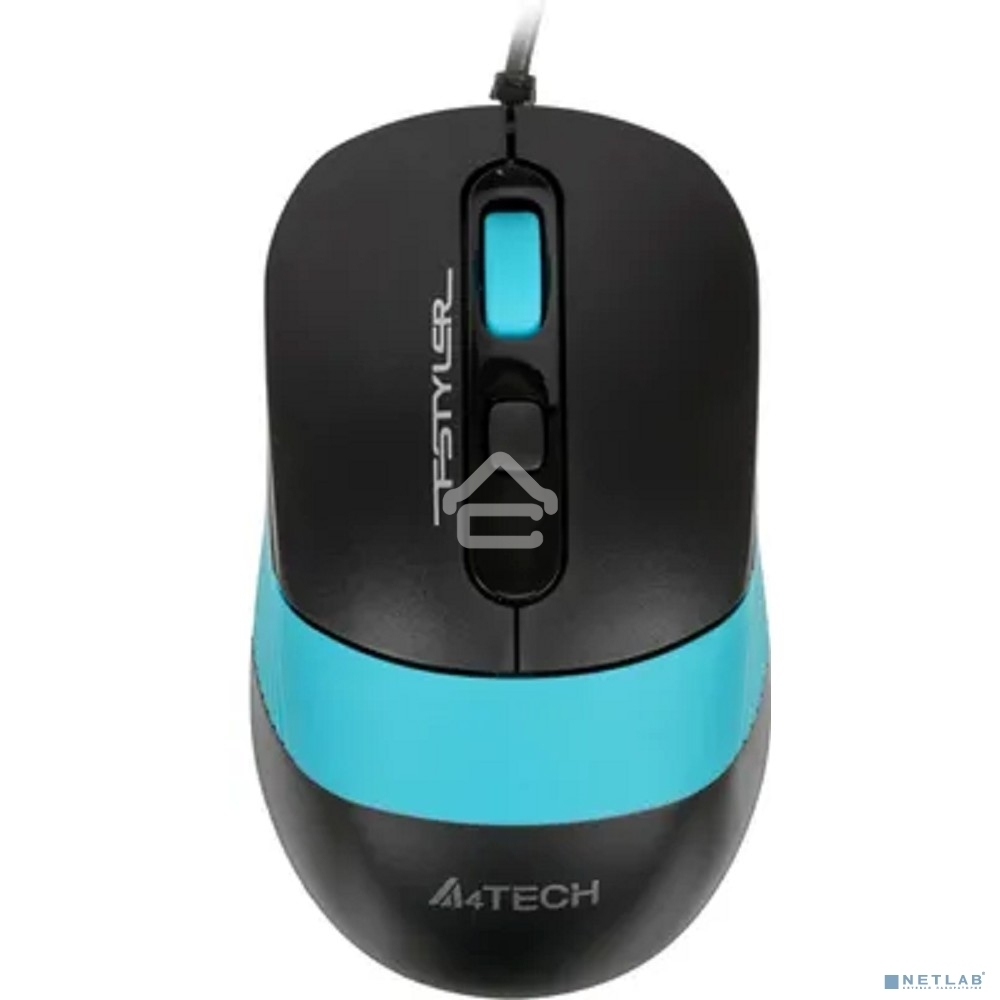 Клавиатура + мышь A4Tech Fstyler F1010 клав:черный/синий мышь:черный/синий USB Multimedia