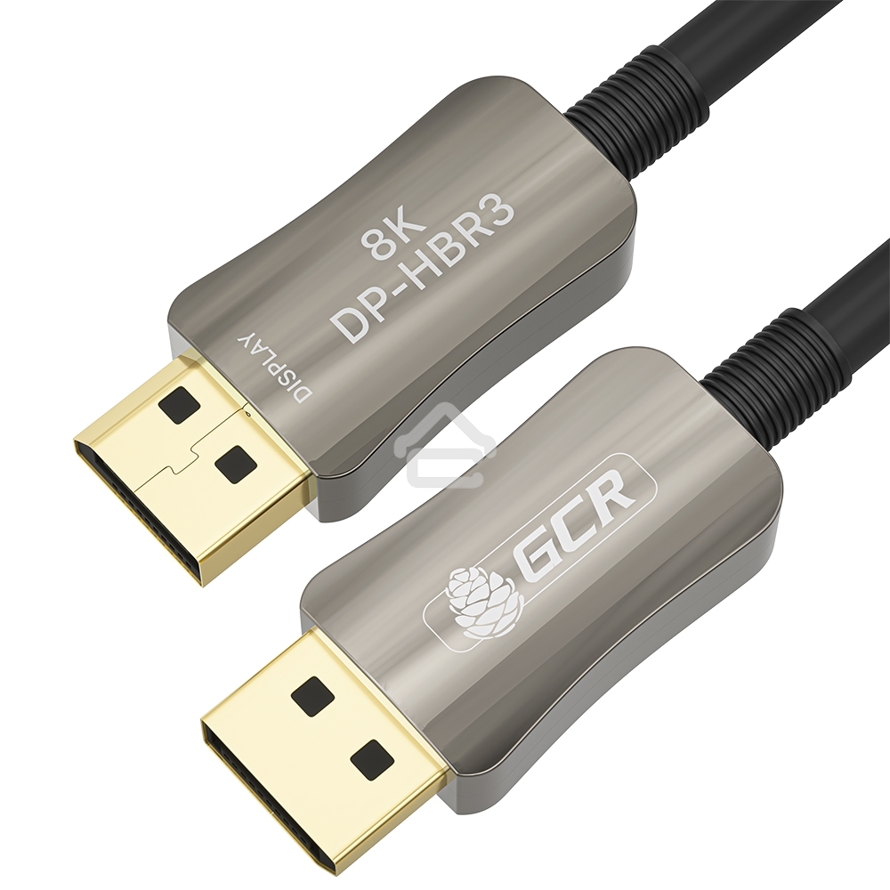 Кабель Greenconnect GCR-54781 5.0m оптический DP v1.4 Ultra HD 8K 60Hz, 4K 144Hz, HBR3, 32.4 Гбит/с