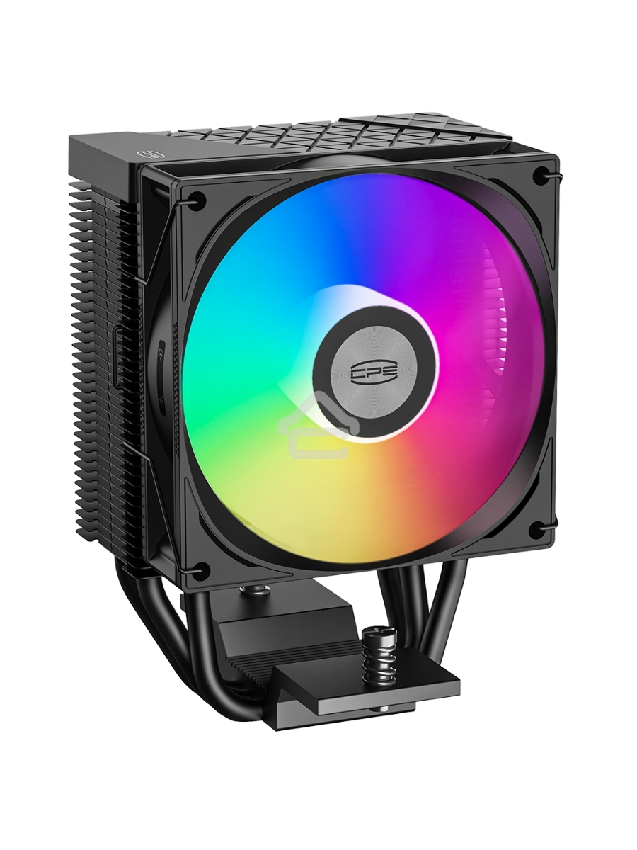 Кулер для процессора PCCooler R300 ARGB BK черный 92мм алюминий+медь 2200rpm 30db 4-pin 150W 133мм