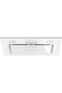 Встраиваемая вытяжка Monsher INNA 40 Blanc, 40 см, производительность 750 м3/ч, 3 скорости, турбо режим, механическое управление, уровень шума 45 дБ, LED освещение, угольный фильтр KF-Y (опция), цвет белый/нержавеющая сталь