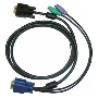 Переключатель D-Link DKVM-IPCB/10 Упаковка 10 кабелей KVM для устройств DKVM-IP1/IP8, длина 1.8м 