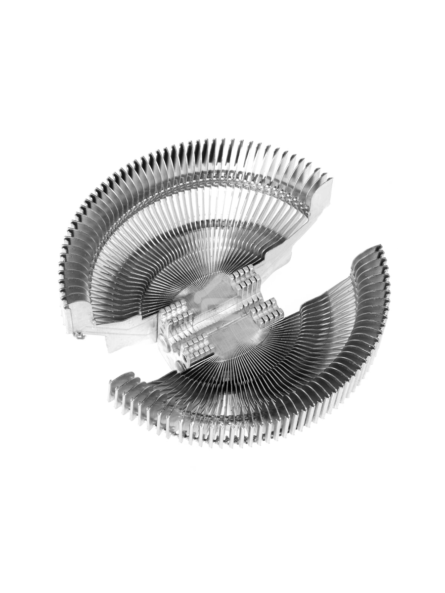 Кулер Cooler ID-Cooling ID-CPU-DK-01T серебристый 92мм алюминий 2200rpm 24db 3-pin 95W 52мм
