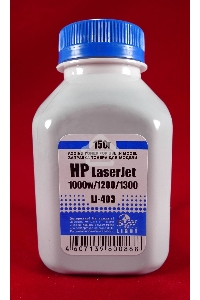 Тонер HP LJ 1200/1300/1000W (фл.150г.) B&W Light фас России