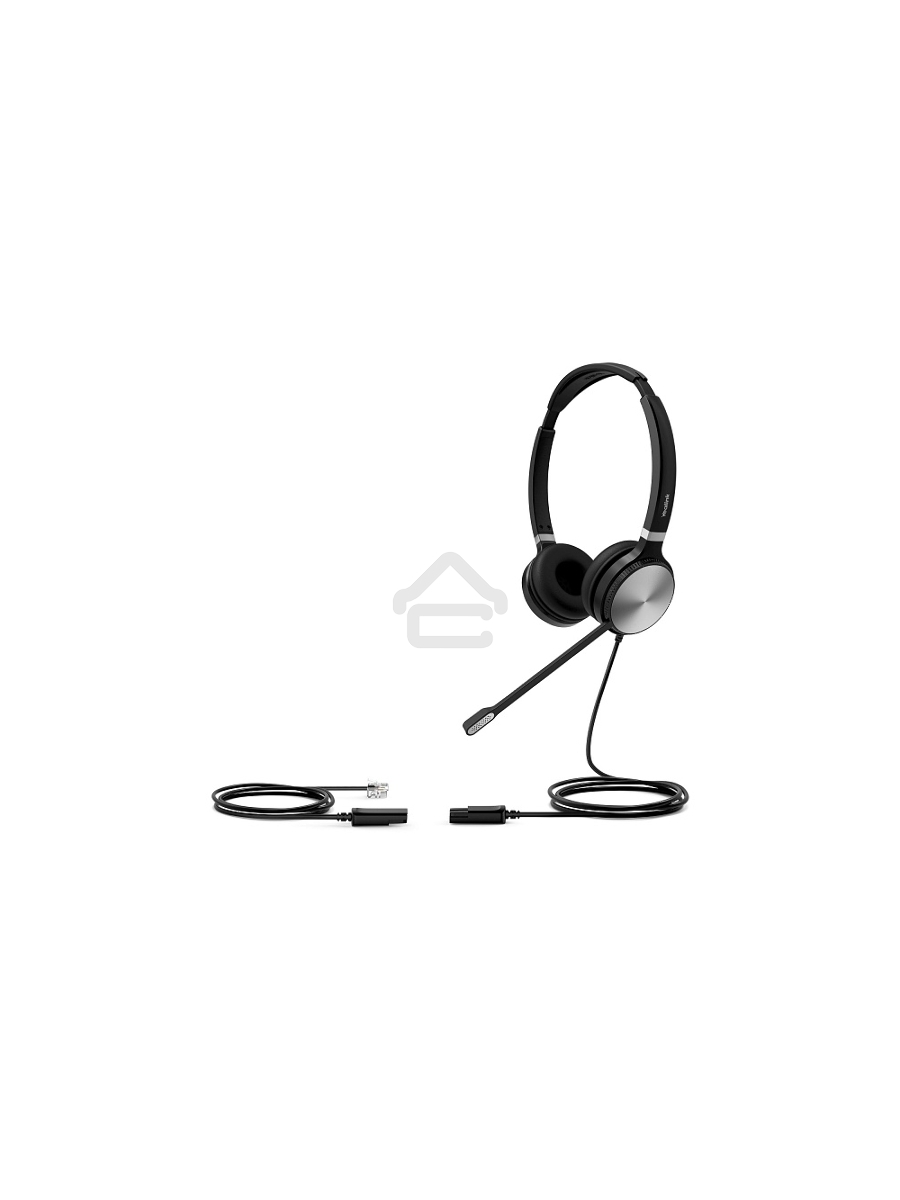 Гарнитура YEALINK YHS36 Dual Дуо, Проводная, HD звук, QD, RJ9, шт