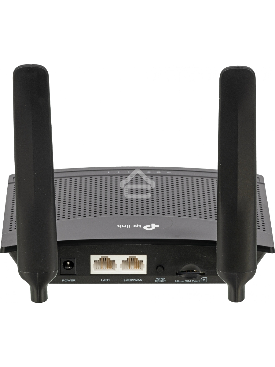 Роутер беспроводной TP-Link TL-MR100 N300 10/100BASE-TX/4G(3G) cat.4 черный