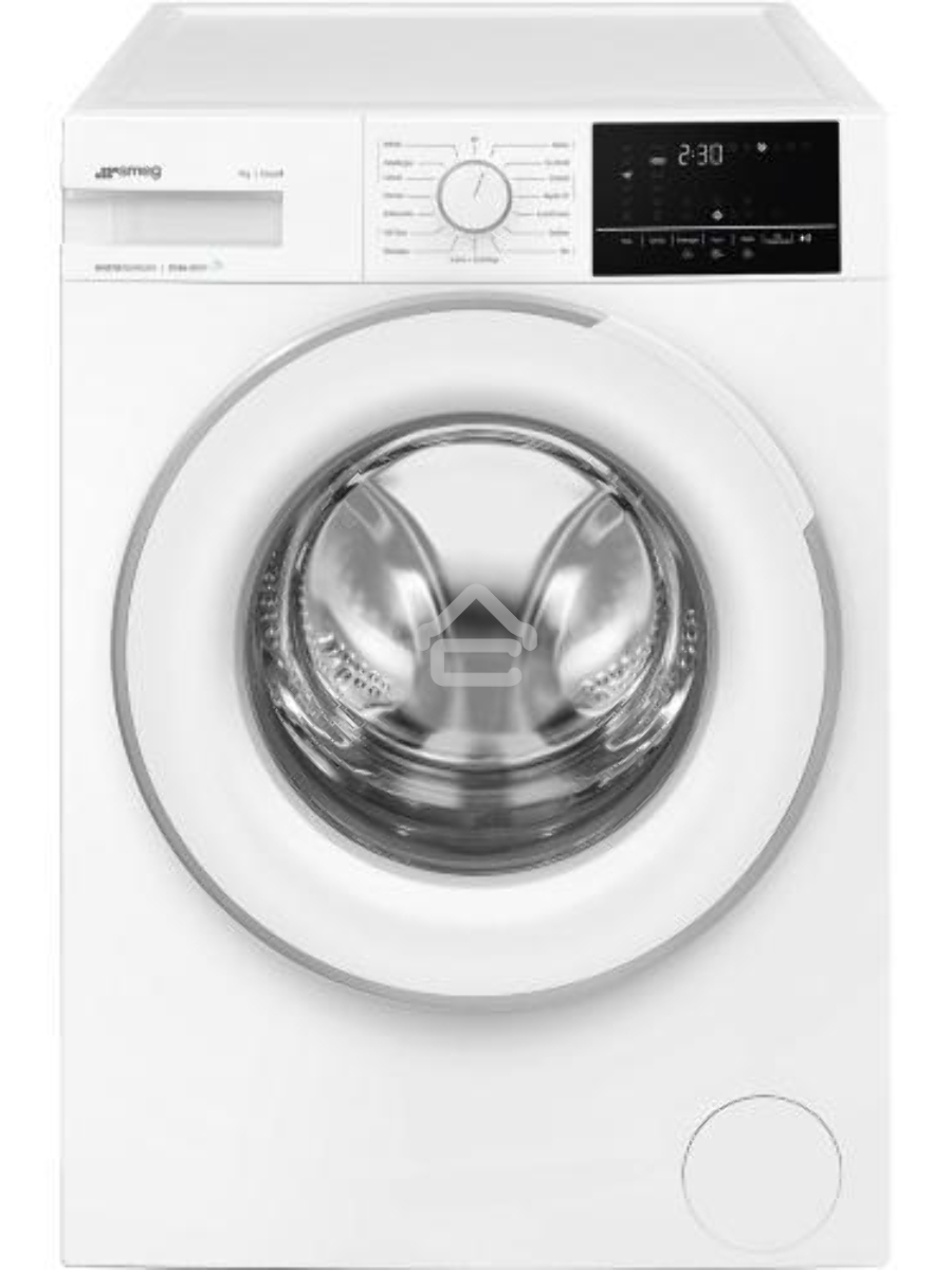 Стиральная машина SMEG WN94SEB белый, загрузка фронтальная 9 кг, 1400 об/мин, класс А+++